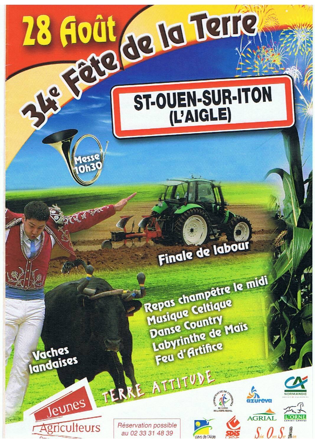 SAINTOUENSURITON 34e fête de la terre SAINTOUENSURITON 34e fête de la terre